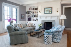 Coastal New England Living Room