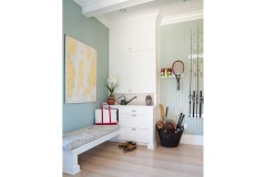 Coastal New England Mudroom