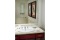 French West Indies Red Bathroom